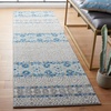 image:imageSAFAVIEH Area Rug 8x10  Madison Collection  Large  Navy amp Ivory Boho Chic Design NonShedding amp Easy Cleaning Ideal for Living Room Bedroom Office Dining Space MAD797NGreyTurquoise