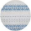 image:imageSAFAVIEH Area Rug 8x10  Madison Collection  Large  Navy amp Ivory Boho Chic Design NonShedding amp Easy Cleaning Ideal for Living Room Bedroom Office Dining Space MAD797NSilverNavy
