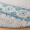 image:imageSAFAVIEH Area Rug 8x10  Madison Collection  Large  Navy amp Ivory Boho Chic Design NonShedding amp Easy Cleaning Ideal for Living Room Bedroom Office Dining Space MAD797NGreyTurquoise