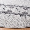 image:imageSAFAVIEH Area Rug 8x10  Madison Collection  Large  Navy amp Ivory Boho Chic Design NonShedding amp Easy Cleaning Ideal for Living Room Bedroom Office Dining Space MAD797NCharcoalGrey