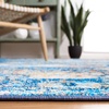 image:imageSAFAVIEH Bahia Collection Area Rug  55 x 77 Blue amp Gold Boho Overdyed Design NonShedding amp Easy Care Machine Washable Ideal for High Traffic Areas in Living Room Bedroom BAH168MBlueGold