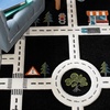 image:imageSAFAVIEH Carousel Kids Collection 4 x 6 Green  Ivory CRK192Y Neighborhood Nursery Playroom Area RugBlackIvory