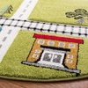 image:imageSAFAVIEH Carousel Kids Collection 4 x 6 Green  Ivory CRK192Y Neighborhood Nursery Playroom Area RugGreenIvory