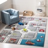 image:imageSAFAVIEH Carousel Kids Collection 4 x 6 Green  Ivory CRK192Y Neighborhood Nursery Playroom Area RugGreyIvory