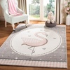 image:imageSAFAVIEH Carousel Kids Collection Accent Rug  33 x 53 Pink amp Ivory NonShedding amp Easy Care Ideal for High Traffic Areas for Boys amp Girls in Playroom Nursery Bedroom CRK154PPinkIvory