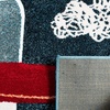 image:imageSAFAVIEH Carousel Kids Collection Accent Rug  4 x 6 Ivory amp Blue NonShedding amp Easy Care Ideal for High Traffic Areas for Boys amp Girls in Playroom Nursery Bedroom CRK167ANavyIvory