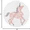 image:imageSAFAVIEH Carousel Kids Collection Area Rug  53 x 76 Pink amp Ivory NonShedding amp Easy Care Ideal for High Traffic Areas for Boys amp Girls in Playroom Nursery Bedroom CRK163PIvory GreyPink