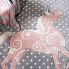 image:imageSAFAVIEH Carousel Kids Collection Area Rug  53 x 76 Pink amp Ivory NonShedding amp Easy Care Ideal for High Traffic Areas for Boys amp Girls in Playroom Nursery Bedroom CRK163PGreyPink