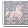 image:imageSAFAVIEH Carousel Kids Collection Area Rug  53 x 76 Pink amp Ivory NonShedding amp Easy Care Ideal for High Traffic Areas for Boys amp Girls in Playroom Nursery Bedroom CRK163PGreyPink