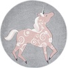 image:imageSAFAVIEH Carousel Kids Collection Area Rug  53 x 76 Pink amp Ivory NonShedding amp Easy Care Ideal for High Traffic Areas for Boys amp Girls in Playroom Nursery Bedroom CRK163PGreyPink