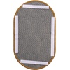 image:imageSAFAVIEH Cat Scratch Mat Pad Collection 10 x 24 Natural Brown Sisal Boucle Weave Velcro amp Slip Resistant BackingBrown