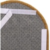 image:imageSAFAVIEH Cat Scratch Mat Pad Collection 10 x 24 Natural Brown Sisal Boucle Weave Velcro amp Slip Resistant BackingBrown