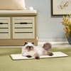 image:imageSAFAVIEH Cat Scratch Mat Pad Collection 10 x 24 Natural Brown Sisal Boucle Weave Velcro amp Slip Resistant BackingIvory