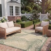 image:imageSAFAVIEH Courtyard Collection 8 x 11 Beige  Green CY7557 Indoor Outdoor Waterproof Easy Cleaning Patio Backyard Mudroom Area RugBeigeGreen