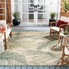 image:imageSAFAVIEH Courtyard Collection 8 x 11 Beige  Green CY7557 Indoor Outdoor Waterproof Easy Cleaning Patio Backyard Mudroom Area RugBeigeGreen