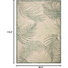image:imageSAFAVIEH Courtyard Collection 8 x 11 Beige  Green CY7557 Indoor Outdoor Waterproof Easy Cleaning Patio Backyard Mudroom Area RugBeigeGreen