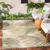 image:imageSAFAVIEH Courtyard Collection 8 x 11 Beige  Green CY7557 Indoor Outdoor Waterproof Easy Cleaning Patio Backyard Mudroom Area RugBeigeGreen