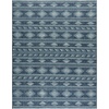 image:imageSAFAVIEH Courtyard Collection 8 x 11 Navy  Aqua CY8529 Indoor Outdoor Waterproof Easy Cleaning Patio Backyard Mudroom Area RugNavyAqua
