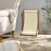image:imageSAFAVIEH Home Collection  Sisal Cat Lounger Bed Scratch amp Relax Lounger Durable Wood Frame CAT504ANaturalIvory