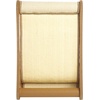image:imageSAFAVIEH Home Collection  Sisal Cat Lounger Scratch Bed Vertical amp Horizontal Scratcher with Sturdy Wood Frame CAT502ANaturalIvory