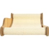 image:imageSAFAVIEH Home Collection  Sisal Cat Lounger Scratch Bed Vertical amp Horizontal Scratcher with Sturdy Wood Frame CAT502ANaturalIvory