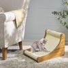 image:imageSAFAVIEH Home Collection  Sisal Cat Lounger Scratch Ramp with Sturdy Wood Frame CAT503ANaturalIvory