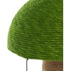 image:imageSAFAVIEH Home Collection Cat Scratch Tree Post Natural amp Green Jute with Hanging Ball Toy