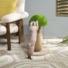 image:imageSAFAVIEH Home Collection Cat Scratch Tree Post Natural amp Green Jute with Hanging Ball Toy