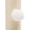 image:imageSAFAVIEH Home Collection Cat Scratch Tree Post Natural amp Ivory Jute with Hanging Ball Toy