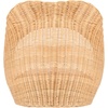 image:imageSAFAVIEH Home Collection Toru Honey RattanWhite Cushion Dome Cat Bed