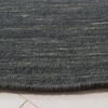image:imageSAFAVIEH Kilim Collection Area Rug  5 x 8 Orange Handmade Casual Solid Wool Ideal for High Traffic Areas in Living Room Bedroom KLM850PCharcoalGrey