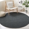 image:imageSAFAVIEH Kilim Collection Area Rug  5 x 8 Orange Handmade Casual Solid Wool Ideal for High Traffic Areas in Living Room Bedroom KLM850PCharcoalGrey