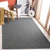 image:imageSAFAVIEH Kilim Collection Area Rug  5 x 8 Orange Handmade Casual Solid Wool Ideal for High Traffic Areas in Living Room Bedroom KLM850PCharcoalGrey