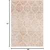image:imageSAFAVIEH Madison Collection 9 x 12 Navy Blue MAD604N Glam Ogee Trellis Distressed NonShedding Living Room Bedroom Dining Home Office Area RugCreamOrange