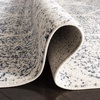 image:imageSAFAVIEH Madison Collection 9 x 12 Navy Blue MAD604N Glam Ogee Trellis Distressed NonShedding Living Room Bedroom Dining Home Office Area RugCreamRoyal Blue