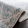 image:imageSAFAVIEH Madison Collection 9 x 12 Navy Blue MAD604N Glam Ogee Trellis Distressed NonShedding Living Room Bedroom Dining Home Office Area RugCreamTurquoise