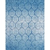 image:imageSAFAVIEH Madison Collection 9 x 12 Navy Blue MAD604N Glam Ogee Trellis Distressed NonShedding Living Room Bedroom Dining Home Office Area RugNavyBlue