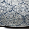 image:imageSAFAVIEH Madison Collection 9 x 12 Navy Blue MAD604N Glam Ogee Trellis Distressed NonShedding Living Room Bedroom Dining Home Office Area RugNavySilver