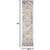 image:imageSAFAVIEH Madison Collection Area Rug  53 x 76 Rust amp Pink Boho Diamond Distressed Design NonShedding amp Easy Care Ideal for High Traffic Areas in Living Room Bedroom MAD418QBlueYellow