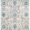 image:imageSAFAVIEH Madison Collection Area Rug  9 Square Cream amp Light Grey Boho Chic Glam Paisley Design NonShedding amp Easy Care Ideal for High Traffic Areas in Living Room Bedroom MAD600C