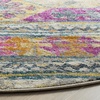 image:imageSAFAVIEH Madison Collection Area Rug  9 x 12 Blue amp Fuchsia Moroccan Boho Distressed Design NonShedding amp Easy Care Ideal for High Traffic Areas in Living Room Bedroom MAD118CBlueFuchsia
