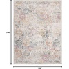 image:imageSAFAVIEH Madison Collection Area Rug  9 x 12 Cream amp Multi Boho Chic Distressed Design NonShedding amp Easy Care Ideal for High Traffic Areas in Living Room Bedroom MAD611BGreyGold