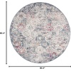 image:imageSAFAVIEH Madison Collection Area Rug  9 x 12 Cream amp Multi Boho Chic Distressed Design NonShedding amp Easy Care Ideal for High Traffic Areas in Living Room Bedroom MAD611BNavyTeal
