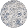 image:imageSAFAVIEH Madison Collection Area Rug  9 x 12 Cream amp Multi Boho Chic Distressed Design NonShedding amp Easy Care Ideal for High Traffic Areas in Living Room Bedroom MAD611BWhiteRoyal Blue
