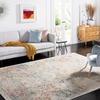 image:imageSAFAVIEH Madison Collection Area Rug  9 x 12 Cream amp Multi Boho Chic Distressed Design NonShedding amp Easy Care Ideal for High Traffic Areas in Living Room Bedroom MAD611BGreyGold
