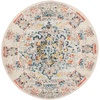 image:imageSAFAVIEH Madison Collection Area Rug  9 x 12 Green amp Turquoise Boho Medallion Distressed Design NonShedding amp Easy Care Ideal for High Traffic Areas in Living Room Bedroom MAD474YCreamBlue