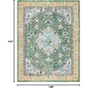 image:imageSAFAVIEH Madison Collection Area Rug  9 x 12 Green amp Turquoise Boho Medallion Distressed Design NonShedding amp Easy Care Ideal for High Traffic Areas in Living Room Bedroom MAD474YGreenTurquoise