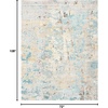 image:imageSAFAVIEH Madison Collection Area Rug  9 x 12 Grey amp Blue Modern Abstract Design NonShedding amp Easy Care Ideal for High Traffic Areas in Living Room Bedroom MAD457FGreyBlue