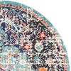 image:imageSAFAVIEH Madison Collection Area Rug  9 x 12 Grey amp Light Blue Boho Chic Medallion Distressed Design NonShedding amp Easy Care Ideal for High Traffic Areas in Living Room Bedroom MAD447FBlackTeal