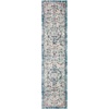 image:imageSAFAVIEH Madison Collection Area Rug  9 x 12 Grey amp Light Blue Boho Chic Medallion Distressed Design NonShedding amp Easy Care Ideal for High Traffic Areas in Living Room Bedroom MAD447FNavyLight Blue